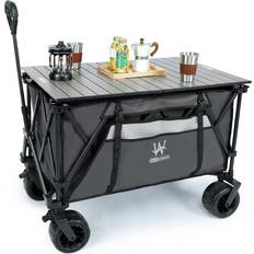 Heavy duty wagon WHITSUNDAY Heavy Duty Collapsible Wagon Cart,Folding Outdoor Wagon