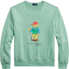 Polo bear sweatshirt Polo Ralph Lauren Polo Bear Fleece Pullover - Faded Mint Fishing