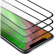 Apple iPhone 11 Pro Bildschirmschutz Cadorabo Vollbild Displayschutzglas 3 Stück, iPhone 11 Pro Smartphone Schutzfolie