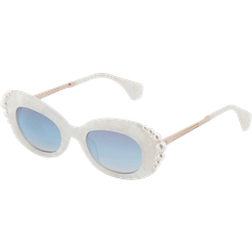 Vivienne Westwood Cat Eye Sunglasses White/Blue