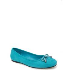 Turquoise - Women Ballerinas Kenneth Cole Reaction Women's Elstree Jewel Ballet Flats Teal