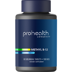 Vitaminer & Kosttillskott Prohealth Longevity Methyl B-12 1.000 mcg 60 Sublingual Tablets