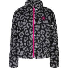 Converse Teddyjacke in Schwarz 128-140