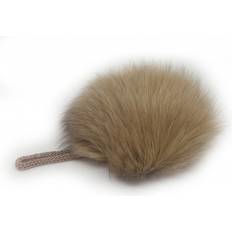 Pompon Pälstofs Kaninhår Beige 90 mm