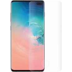 MAULUND Samsung Galaxy S10 Plus Härdat glas Skyddsglas Full Fit Genomskinlig