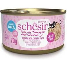 Schesir Baby Complete Kitten Cat Food with Chicken & Liver