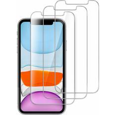 3-pack Skärmskydd i härdat glas till iPhone XR/11