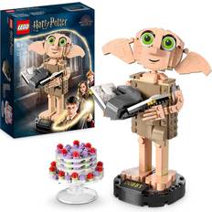 LEGO 76421 Harry Potter Dobby the House Movable Iconic Figure Model Toy or Bedroom Accessory Decoration Gift for Girls Boys Teens and All Fans Aged 8