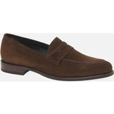 Loake Men Loafers Loake Men's Wiggins Mens Penny Brown