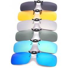 wwwwwwwt men women Polarized Clip On Driving Night Vision Anti-UVA Anti-UVB glasses Clip