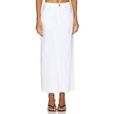 Bekleidung Citizens of Humanity Circolo Reworked Maxi Skirt in White. 23, 25, 26, 27, 28, 29, 30, 31, 32, 33, 34. White