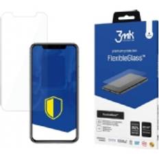Apple iPhone XS Skärmskydd 3mk iPhone X/XS/11 Pro Hybrid Okrossbart Glas FlexibleGlass