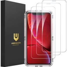 Screen Protector for iPhone XR [3-Pack] 9H Hardness Tempered Glass Screen Protector for iPhone XR, [Case Friendly, 2.5D Round Edge
