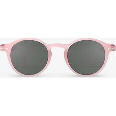 IZIPIZI Sunglasses IZIPIZI Pink Kids #D Junior Round-frame Semi-transparent Acetate 5-10 Years