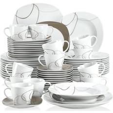 VEWEET Nikita 60-Piece Dinner Set