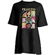 Black - Women Nightgowns Disney Nattlinne dam, svart