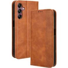 MTK Samsung Galaxy A15 5G Plånboksfodral Brun
