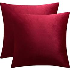 JUSPURBET JUSPURBET Burgundy Cushion Cover Red (50x50cm)