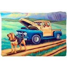 Carolines Treasures Bloodhound Moisture Wicking Fabric Pillowcase Large Pillow Case Multicolour