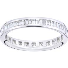 Diamant L'Eternel Womens 18ct White Gold Ring With 0.84ct