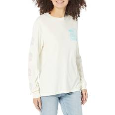 Salty Crew Kelp Forest Boyfriend Long Sleeve Tee Bone Women's Clothing Bone