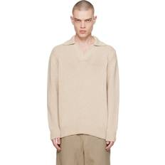 Norse Projects Polo Shirts Norse Projects Tan Lasse Polo Tan