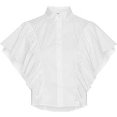 Karmamia Salma Shirt White Poplin hvid