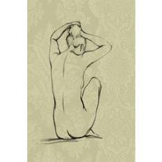 Mercer41 Printed Sophisticated Nude I Framed Art