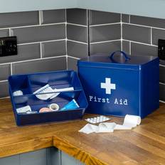 Vintage Metal First Aid Box 29cm