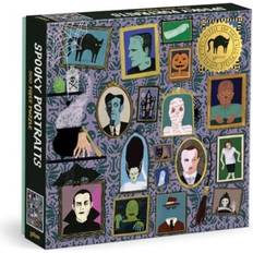 Galison Puslespil Galison Spooky Portraits 500 Piece Foil Puzzle Jigsaw, Engelsk