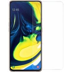 MAULUND Samsung Galaxy A80 Arc Edge Hærdet Glas Skærmbeskyttelse Gennemsigtig