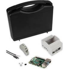 Single-Board Computers Joy-it Raspberry Pi 4B 4GB Dinrail Kit