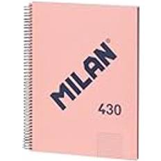 Bloc de notas rebaja MiLAN Cuaderno A4 Microperforado 5x5mm Rosa