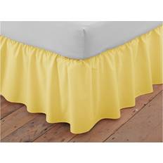 Yellow Valance Sheets Zipcode Design Margret 144 Thread Count Bed Valance Sheet Yellow