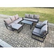 Garden & Outdoor Furniture Fimous Aluminium Garden 9 Garden Outdoor Lounge Set