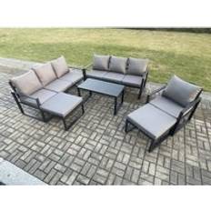 Garden & Outdoor Furniture Fimous Aluminium 6 Pieces Garden Outdoor Lounge Set