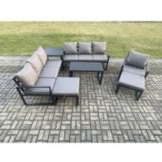 Garden & Outdoor Furniture Fimous Aluminium 7 Pieces Garden Outdoor Lounge Set