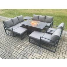 Garden & Outdoor Furniture Fimous Aluminium Garden Patio Outdoor Lounge Set