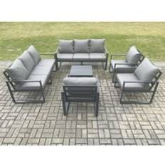 Garden & Outdoor Furniture Fimous Aluminium Garden Patio Outdoor Lounge Set