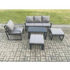 Garden & Outdoor Furniture Fimous Aluminium 5 Pieces Garden Outdoor Lounge Set