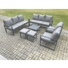 Garden & Outdoor Furniture Fimous Aluminium Garden Sofa Outdoor Lounge Set