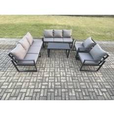 Garden & Outdoor Furniture Fimous Aluminium 5 Pieces Garden Outdoor Lounge Set