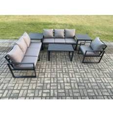 Garden & Outdoor Furniture Fimous Aluminium 7 Garden Patio Outdoor Lounge Set