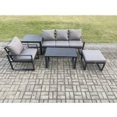 Garden & Outdoor Furniture Fimous Aluminium 5 Pieces Garden Outdoor Lounge Set