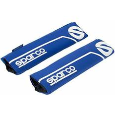 Intérieurs de Voiture Sparco SPC1200 Coussinet De Ceinture Bleu Polyester