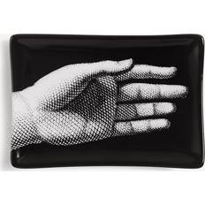 Aschenbecher Fornasetti Ashtray Mano white/black 100% porcelain