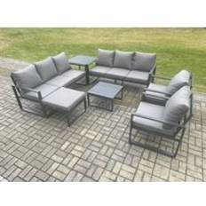 Garden & Outdoor Furniture Fimous Aluminium Garden Sofa Outdoor Lounge Set