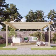 Garden & Outdoor Environment Double Premium Pergola and Decking Kit