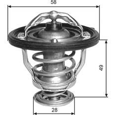 Motortermostater Gates Thermostat coolant