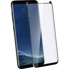 Protectores de Pantalla Avizar Protector Cristal Templado Para Samsung Galaxy S8 Plus Antigrietas, Negro